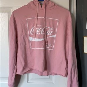 Coca-Cola Crop Top Hoodie